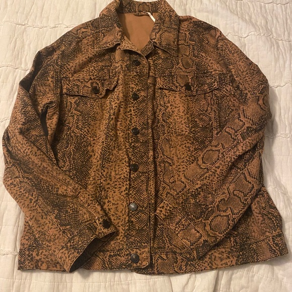 Free people snake trucker jacket - Picture 5 of 5